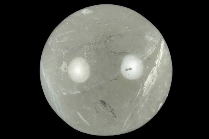 .9" Polished Clear Quartz Sphere - Photo 1